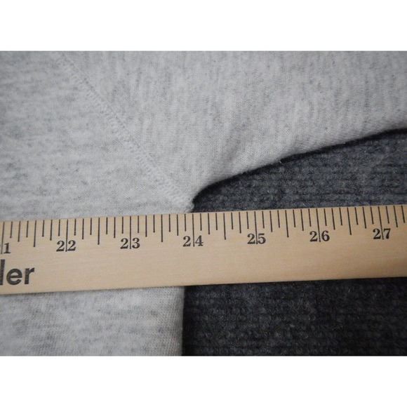 VTG Huskies Sweatshirt Mens Size XL Gray Embroidered Orange Made in USA - Picture 7 of 8